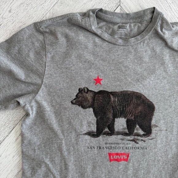 Levi's | California Bear Star Graphic T Shirt - Size S - Picture 2 of 7